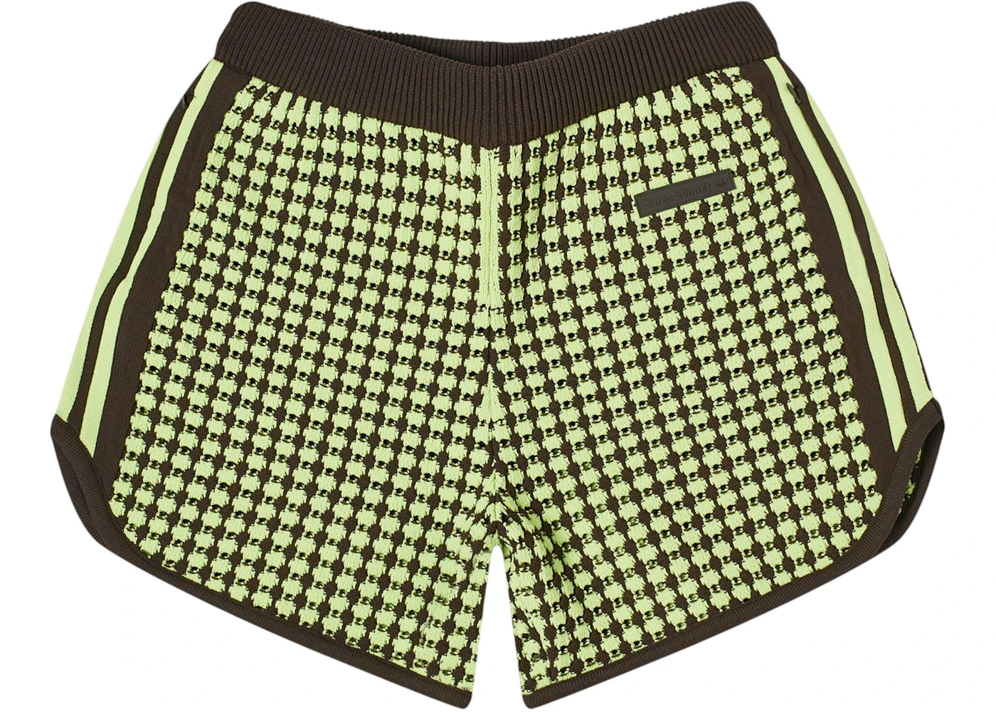 adidas x Wales Bonner Crochet Short Semi Frozen Yellow/Night Brown