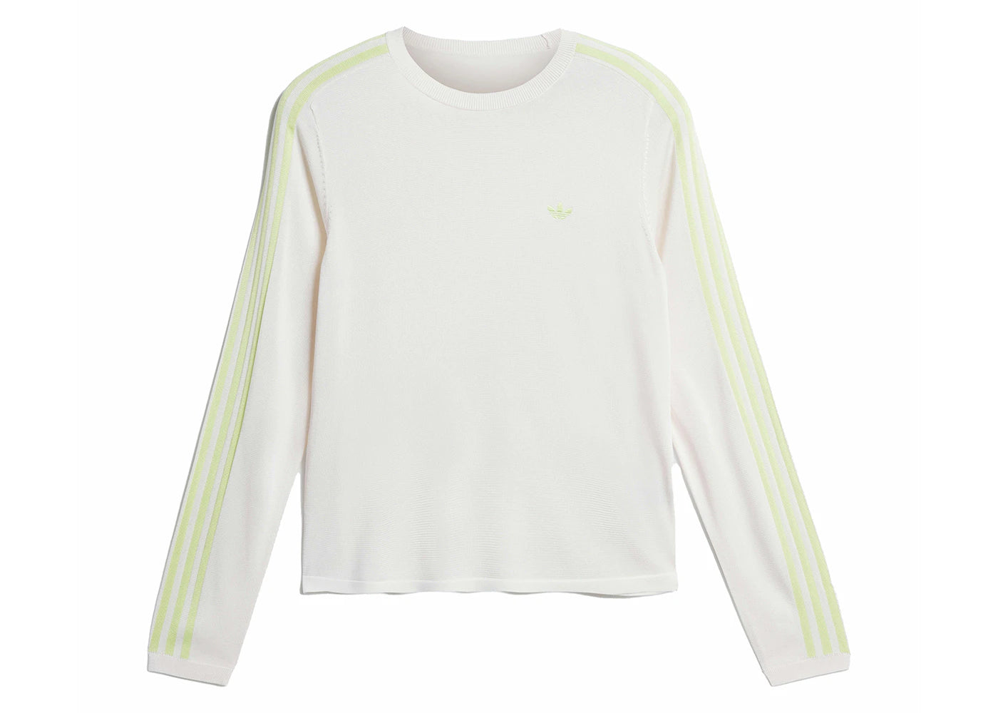 adidas x Wales Bonner Knit Long Sleeve Tee Chalk White/Semi Frozen Yellow