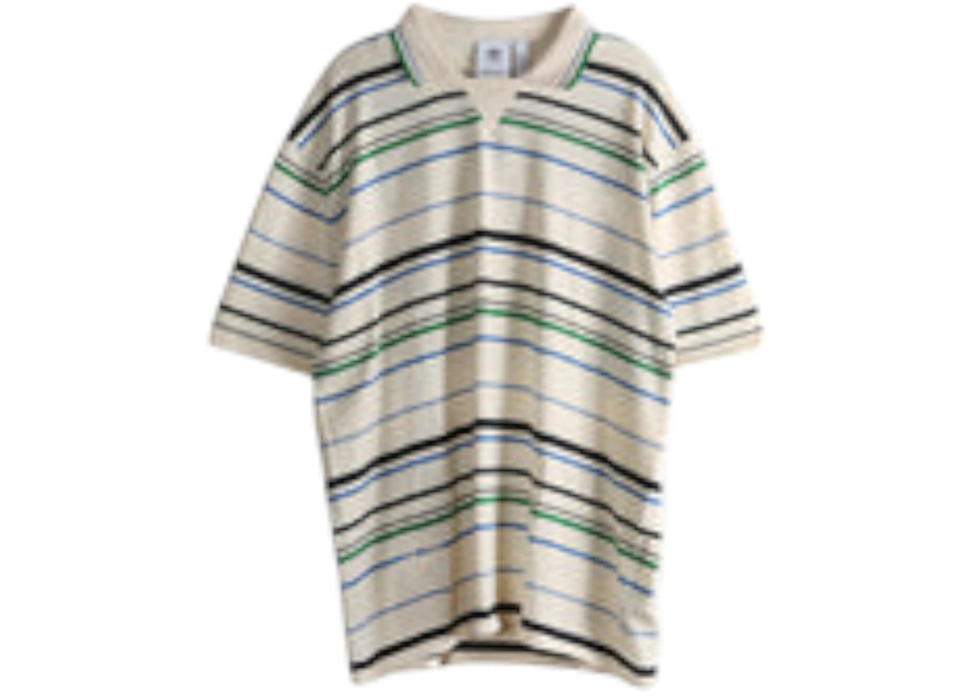 adidas x Wales Bonner Knit Polo T-shirt Washed Black
