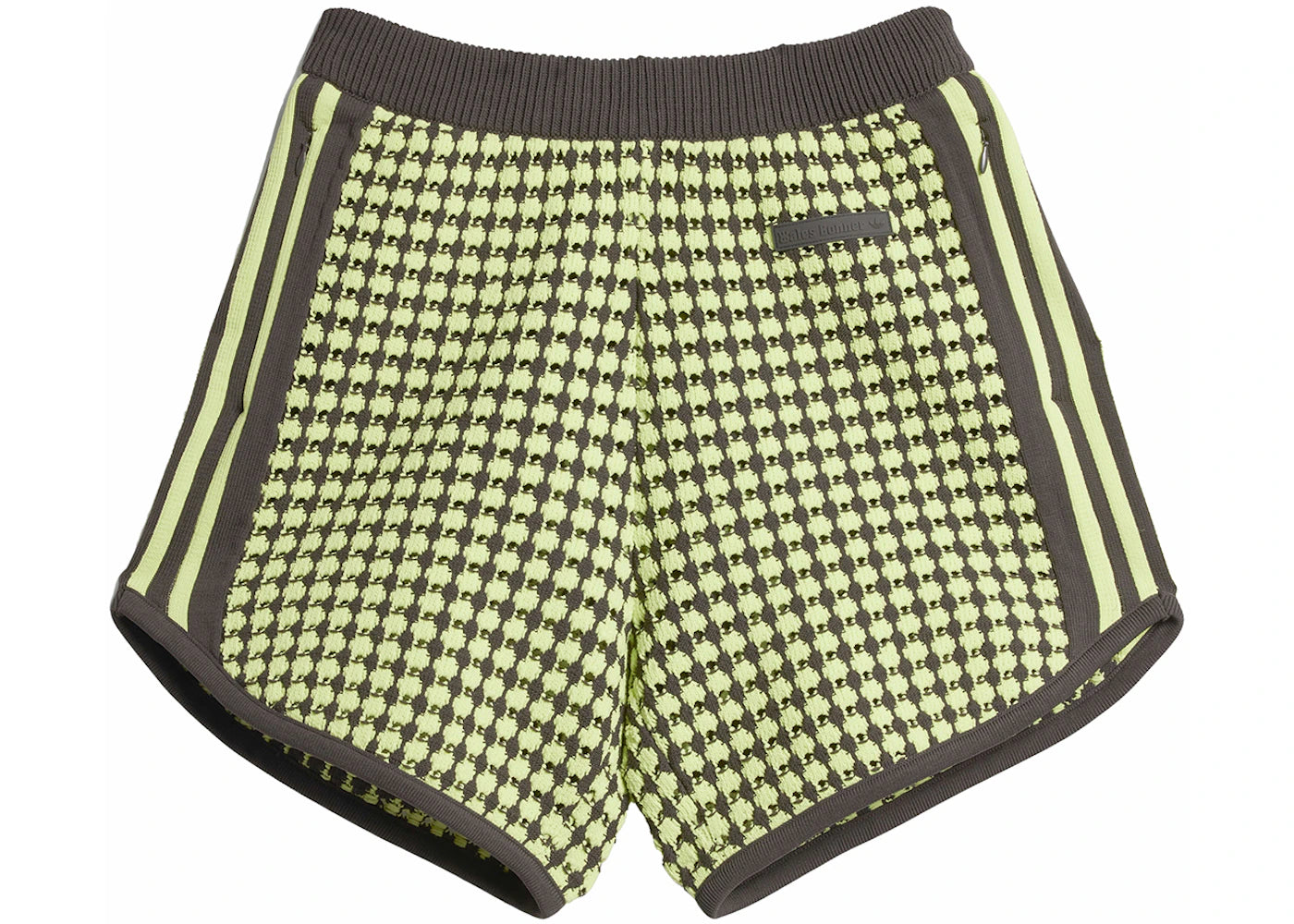 adidas x Wales Bonner Knit Shorts Semi Frozen Yellow/Night Brown