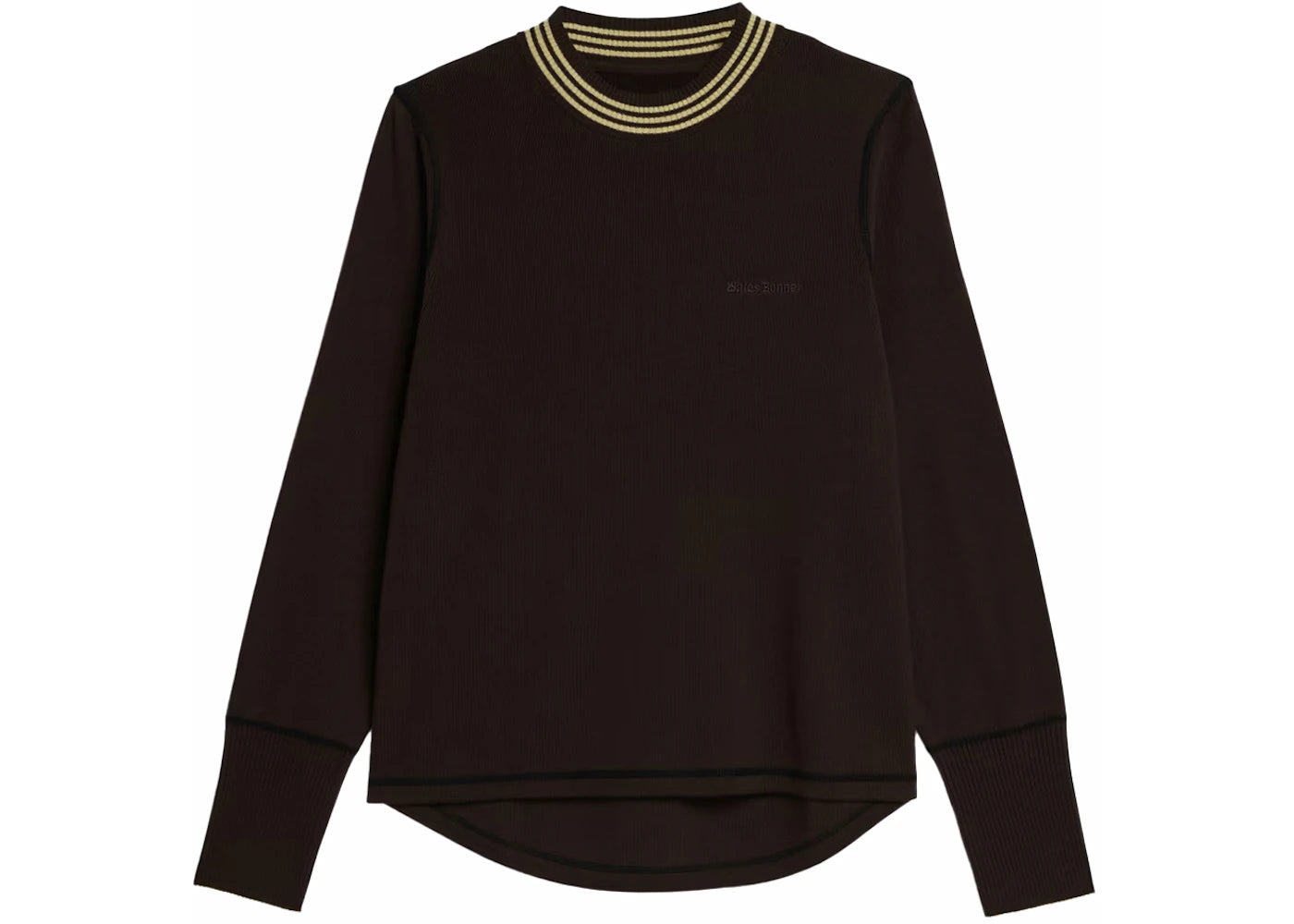 adidas x Wales Bonner Long Sleeve Knit Top Dark Brown