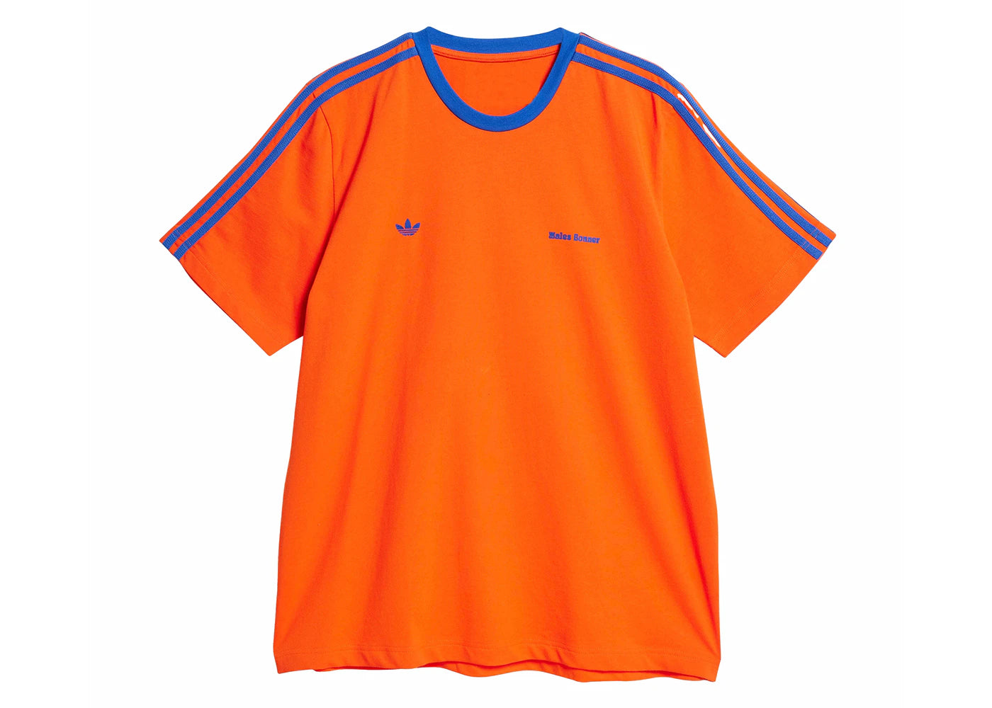 adidas x Wales Bonner Short Sleeve Tee Bold Orange/Royal Blue