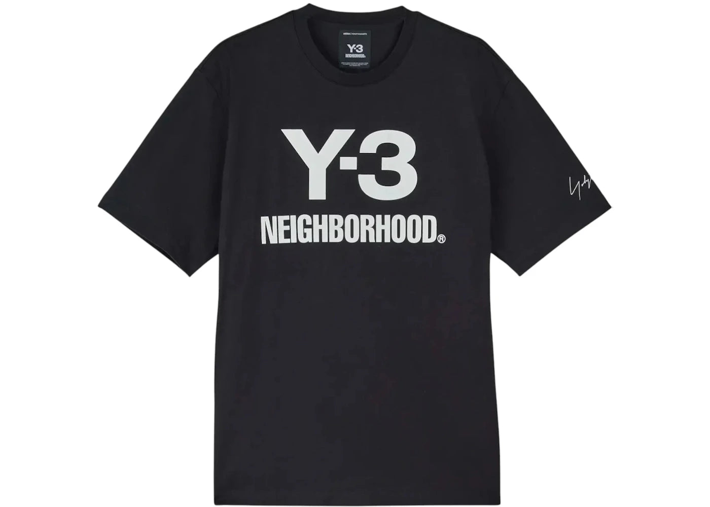 Y-3 x NEIGHBORHOOD Logo T-shirt Black