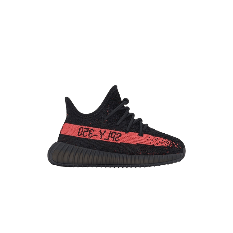 adidas Yeezy Boost 350 V2 Core Black Red (Infants) - Side Kicks