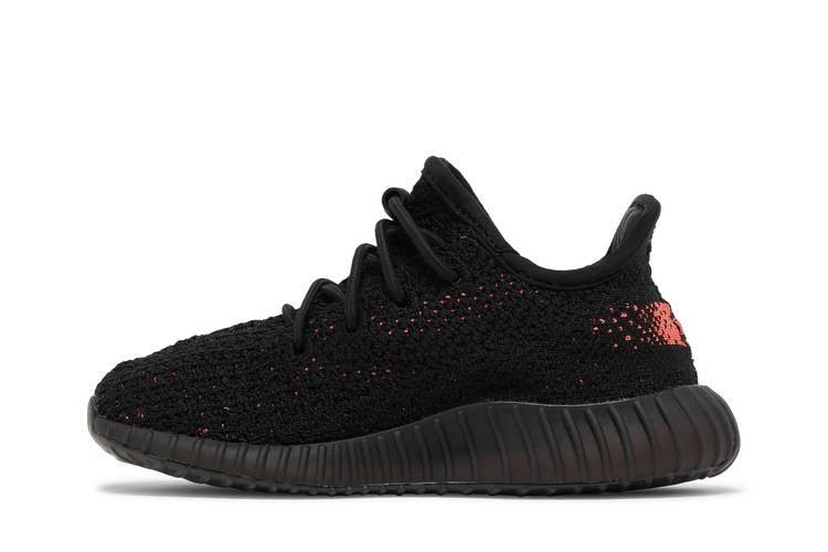 adidas Yeezy Boost 350 V2 Core Black Red (Infants) - Side Kicks