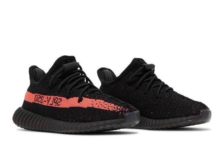 adidas Yeezy Boost 350 V2 Core Black Red (Infants) - Side Kicks