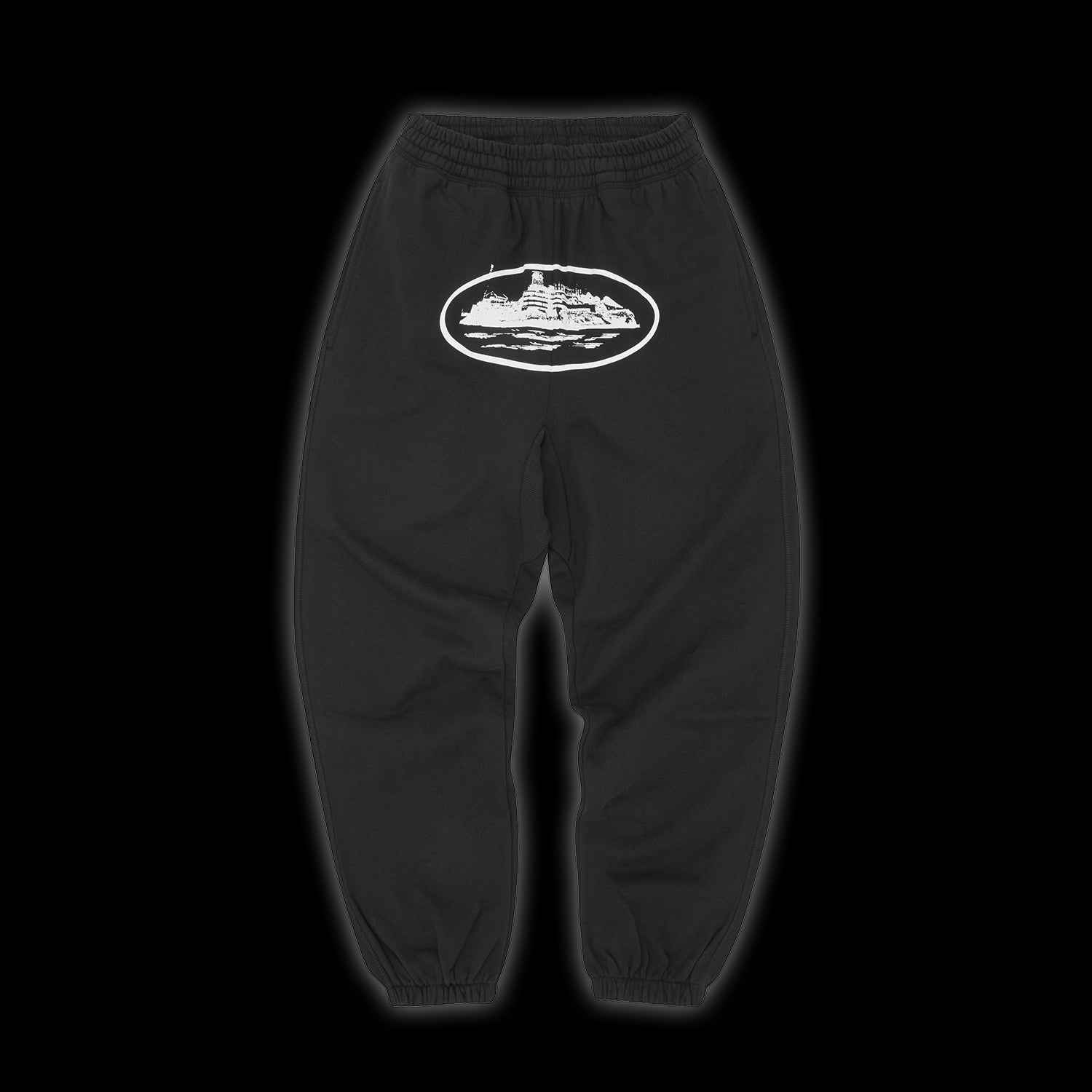 Corteiz Alcatraz Sweatpant 2024 - black