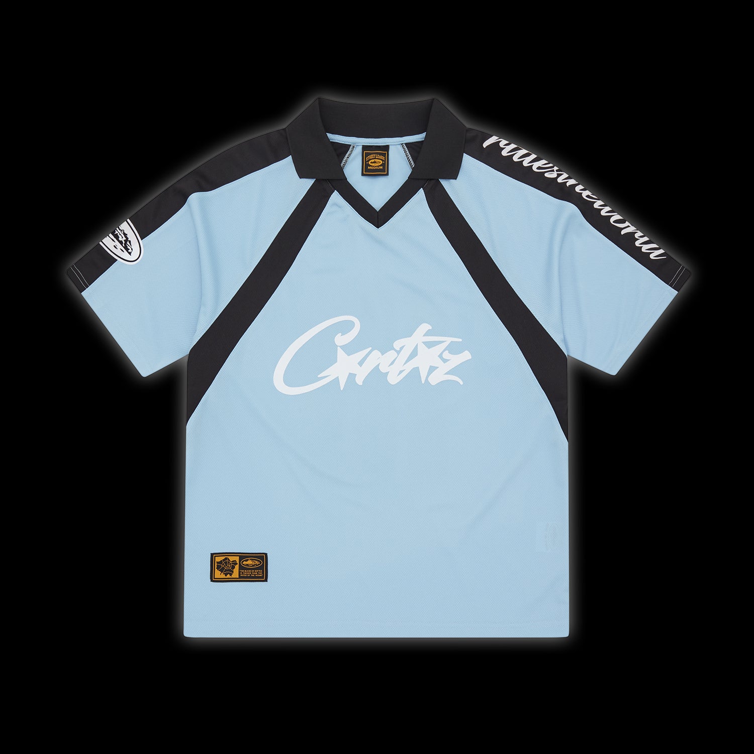 Corteiz Allstarz Football Jersey Baby Blue