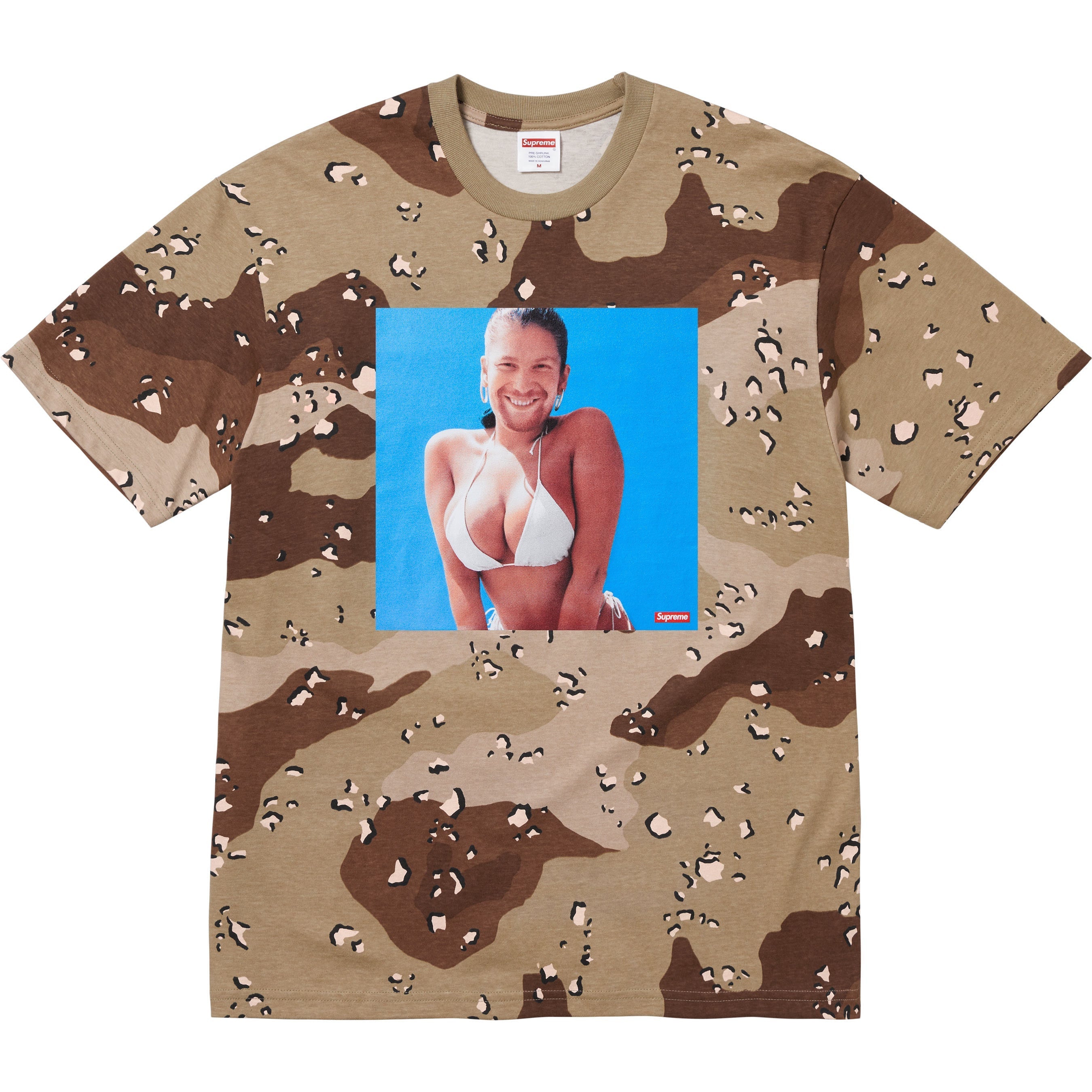 Supreme/Aphex Twin Windowlicker Tee - Chocolate Chip Camo