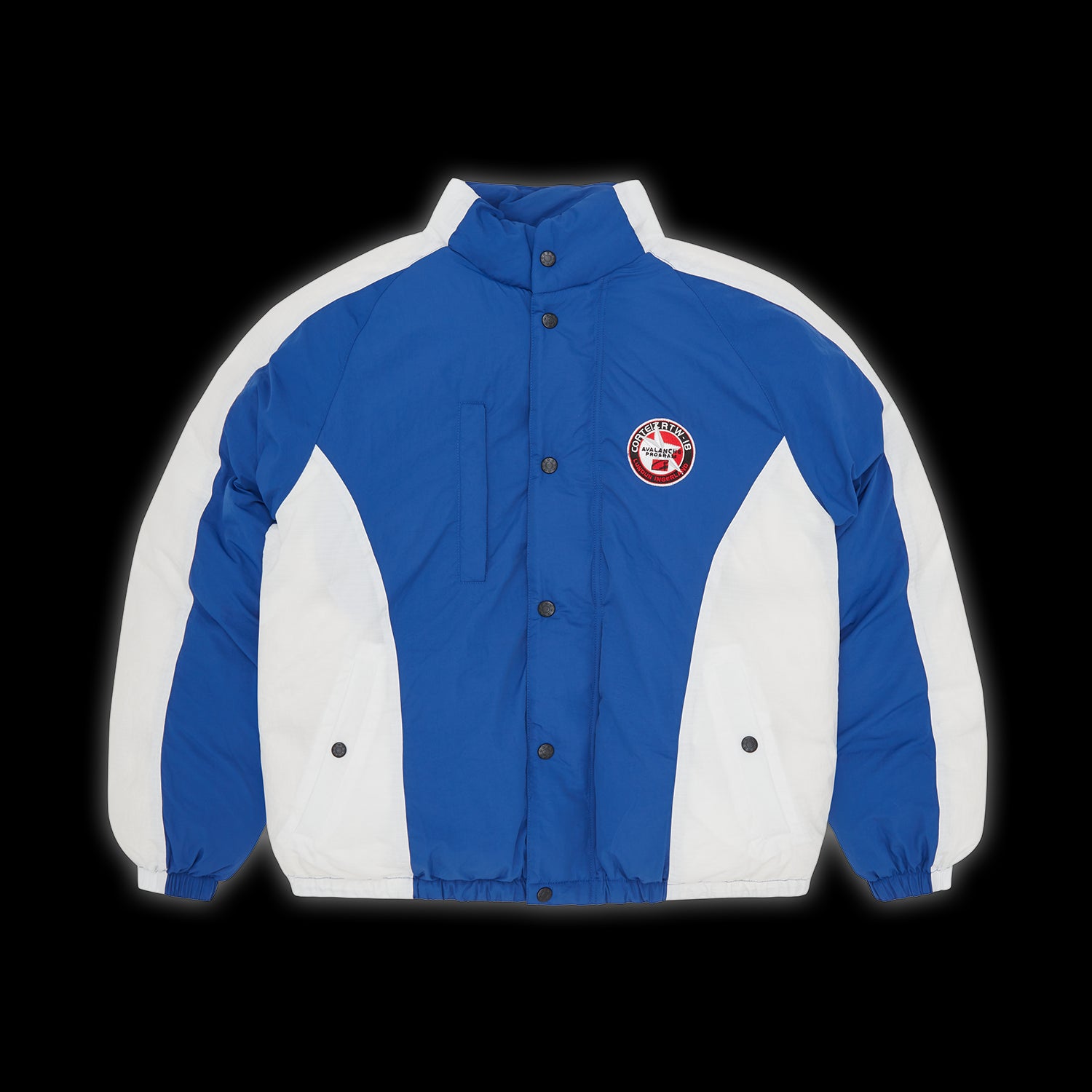 Corteiz Avalanche Bolo Down Jacket Blue