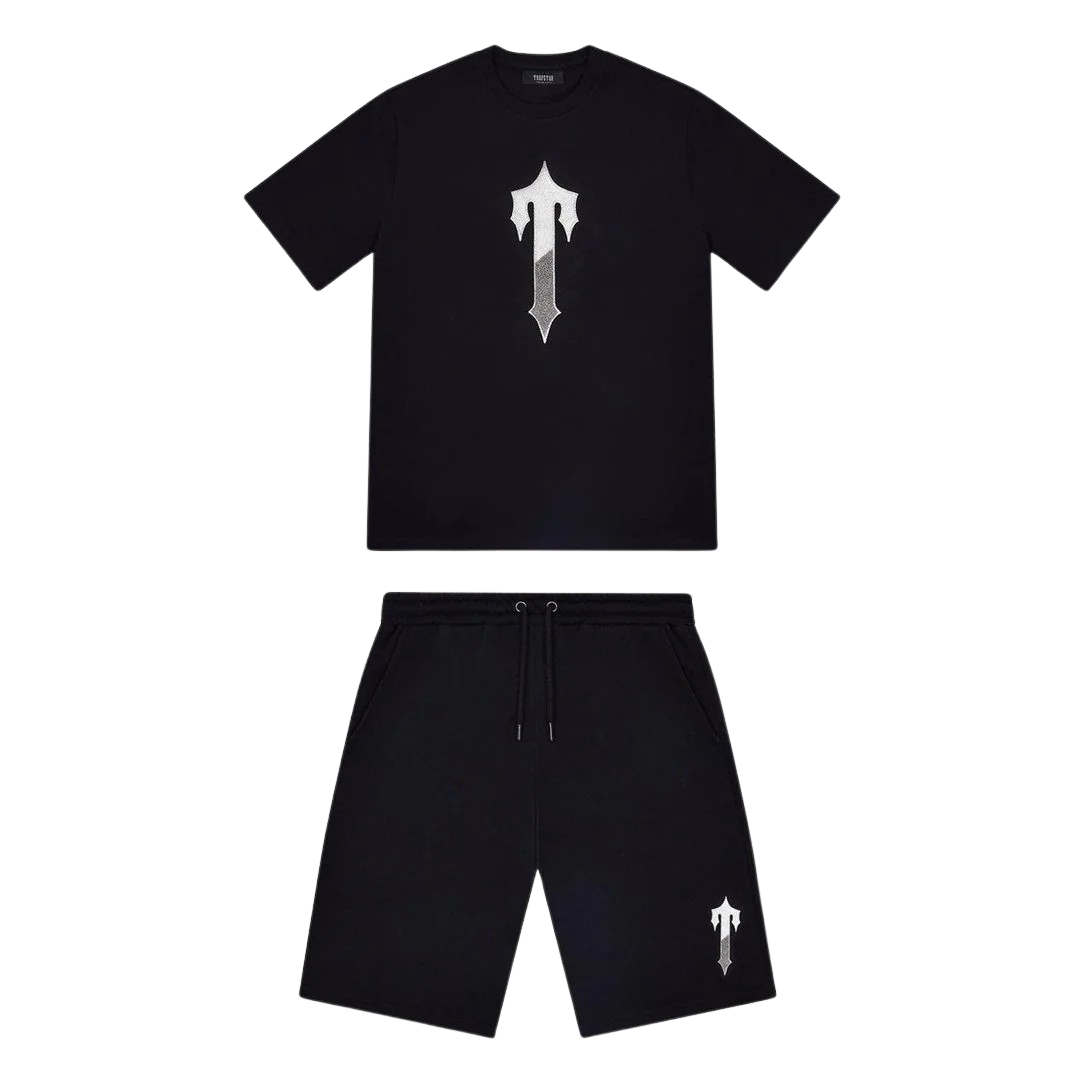 Trapstar Irongate T Short Set - Black/Grey