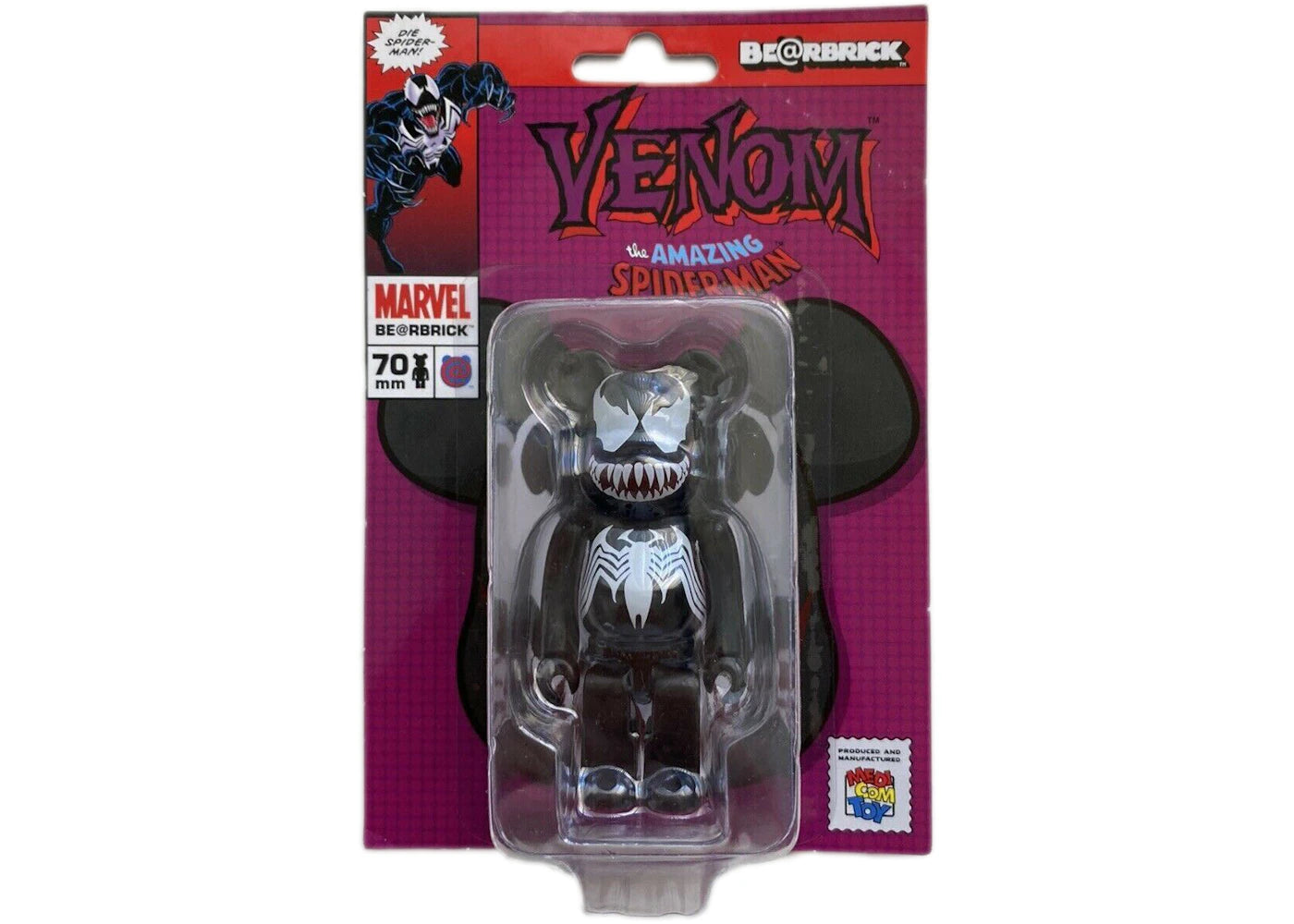 Bearbrick Venom 100% Black