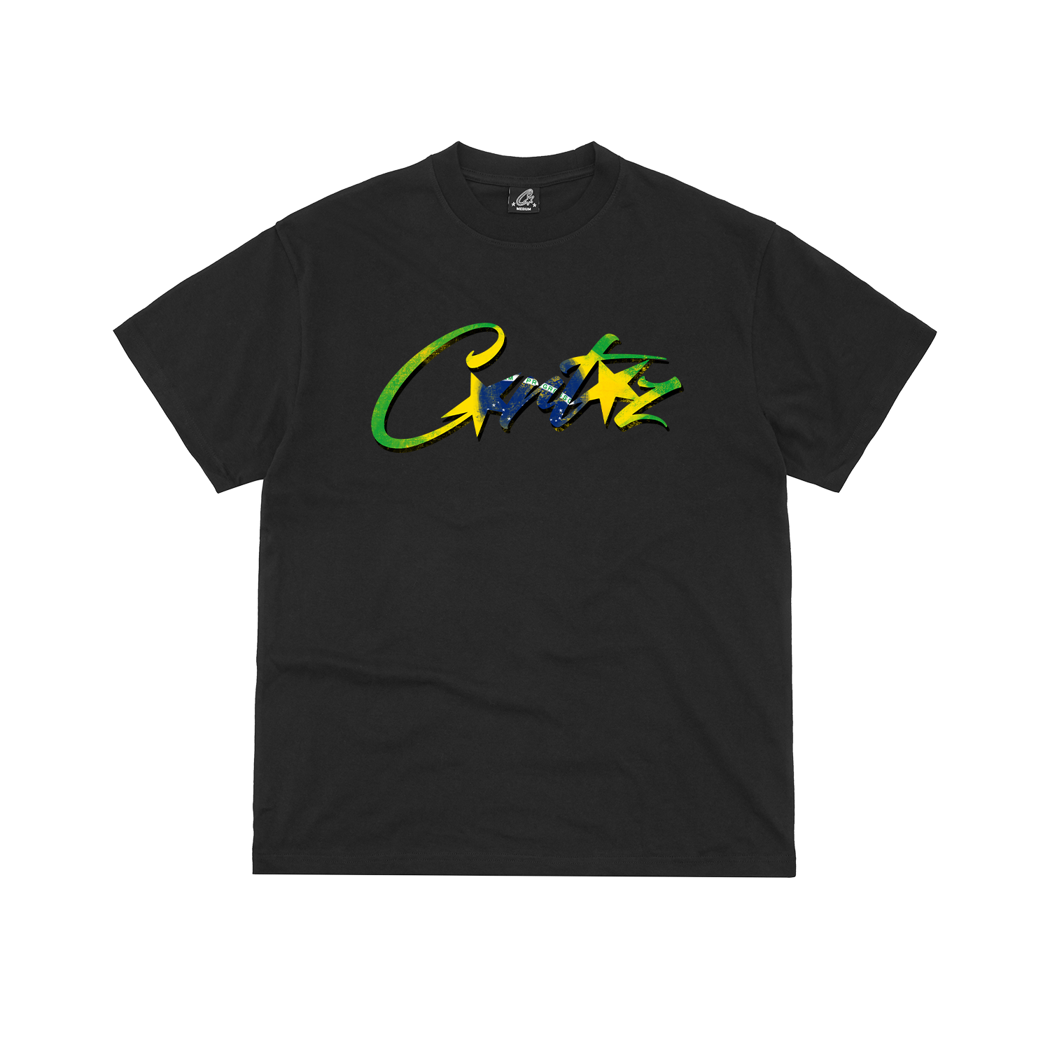 Corteiz Brasil Tee Black