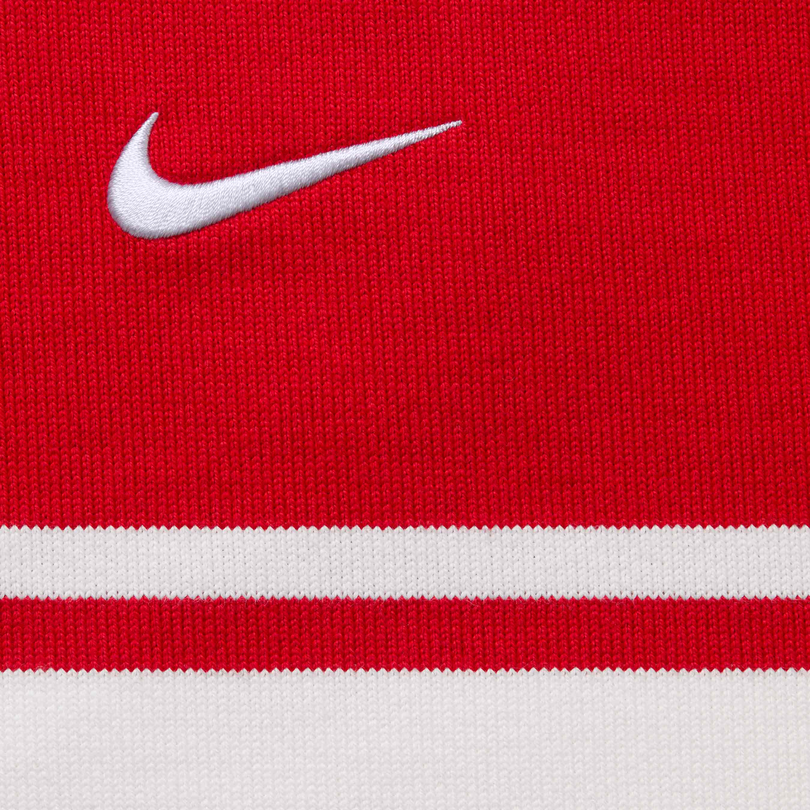 Supreme x Nike Stripe Rugby - Red – Side Kicks