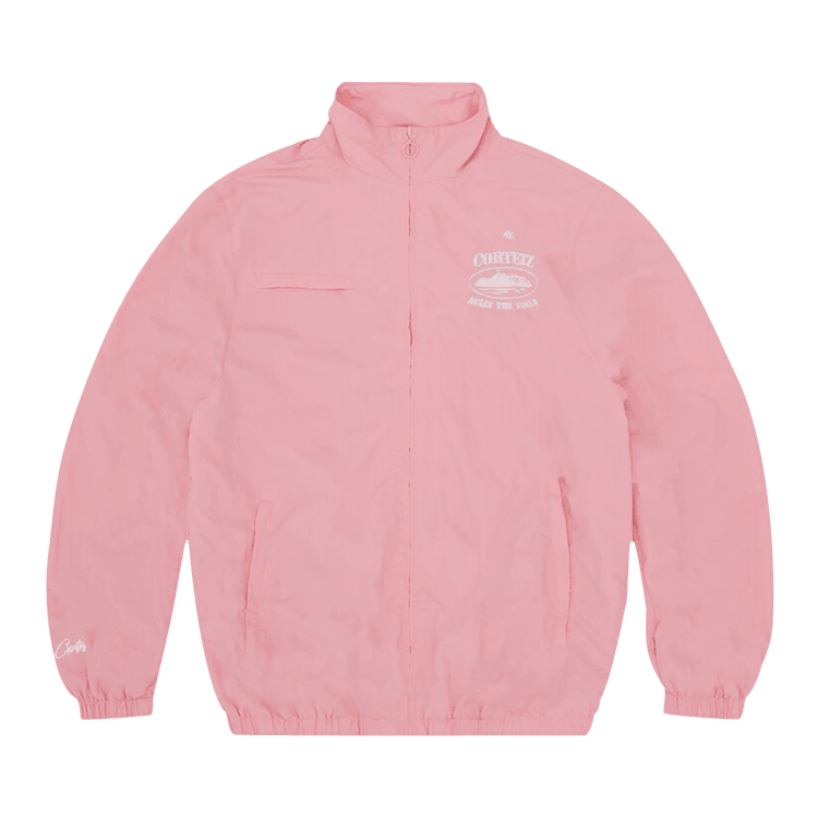 Corteiz Shukushuku Jacket 'Baby Pink' - Side Kicks