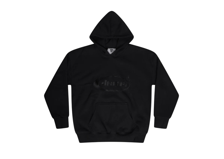 Drama Call 'Oval' Hoodie Triple Black