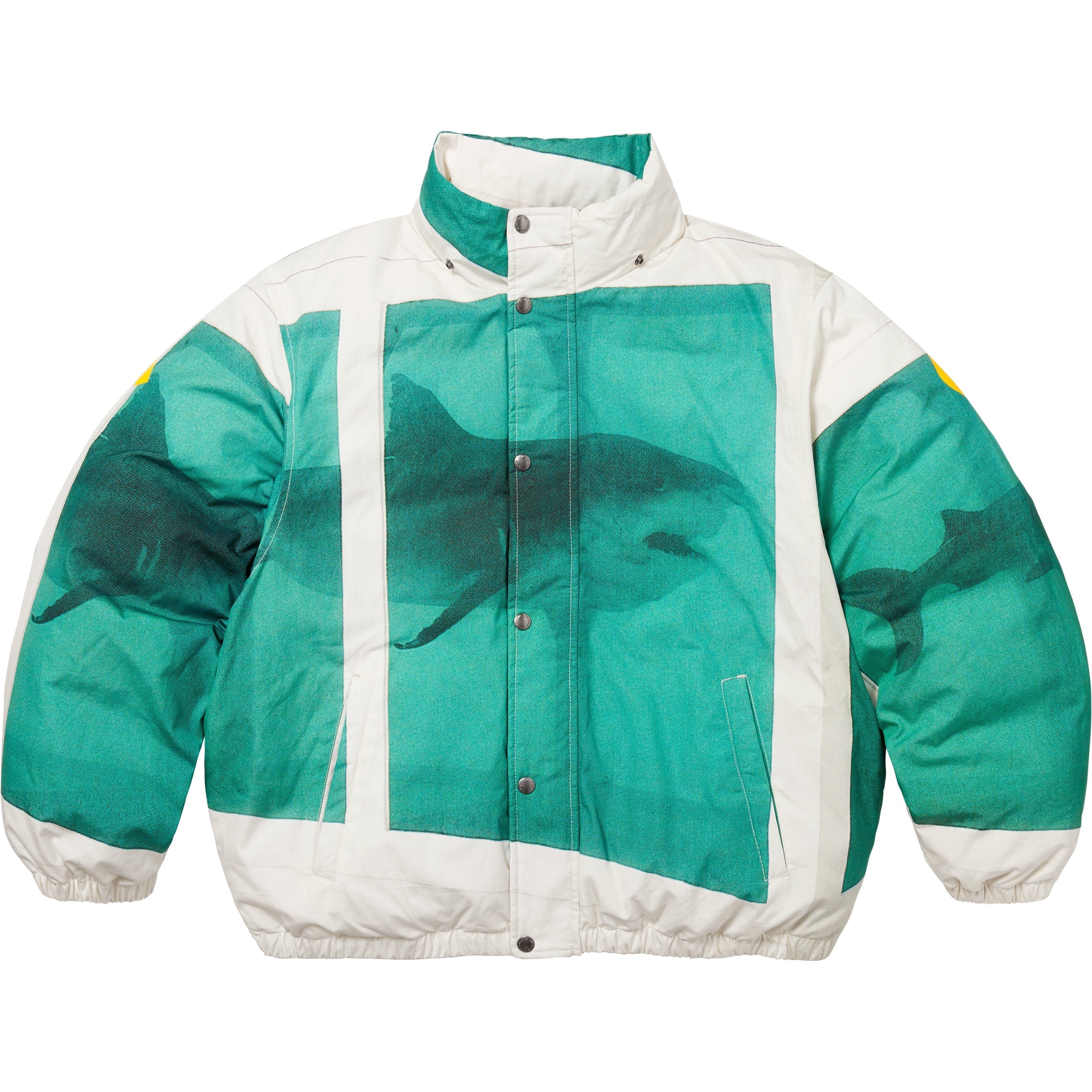 Supreme/Damien Hirst Down Puffer Jacket - White