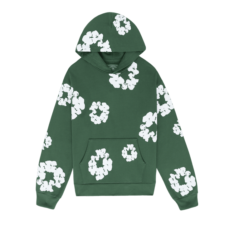 Denim Tears The Cotton Wreath Sweatshirt 'Green' - Side Kicks