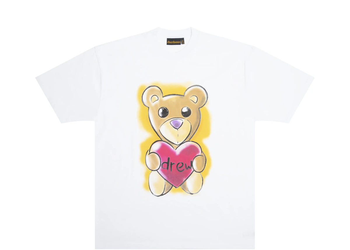 drew house airbrush theodore ss t-shirt white