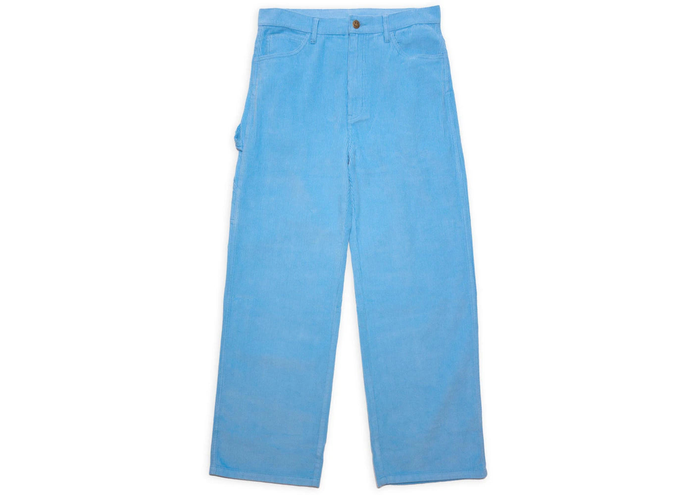 drew house corduroy carpenter pant pacific blue
