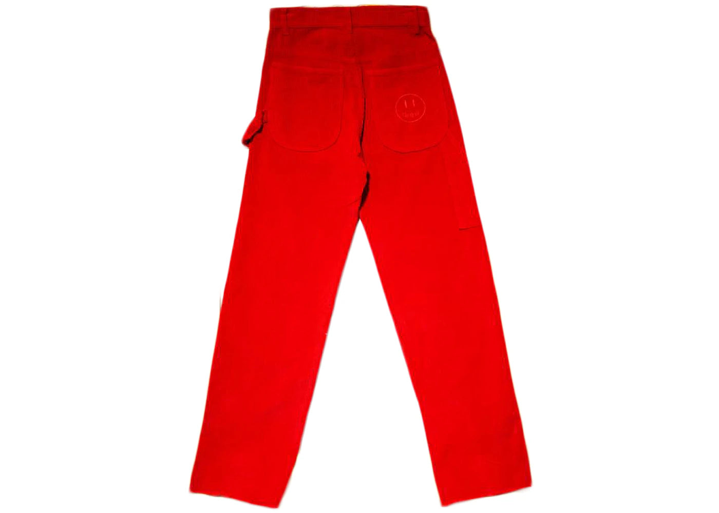 drew house corduroy carpenter pant red