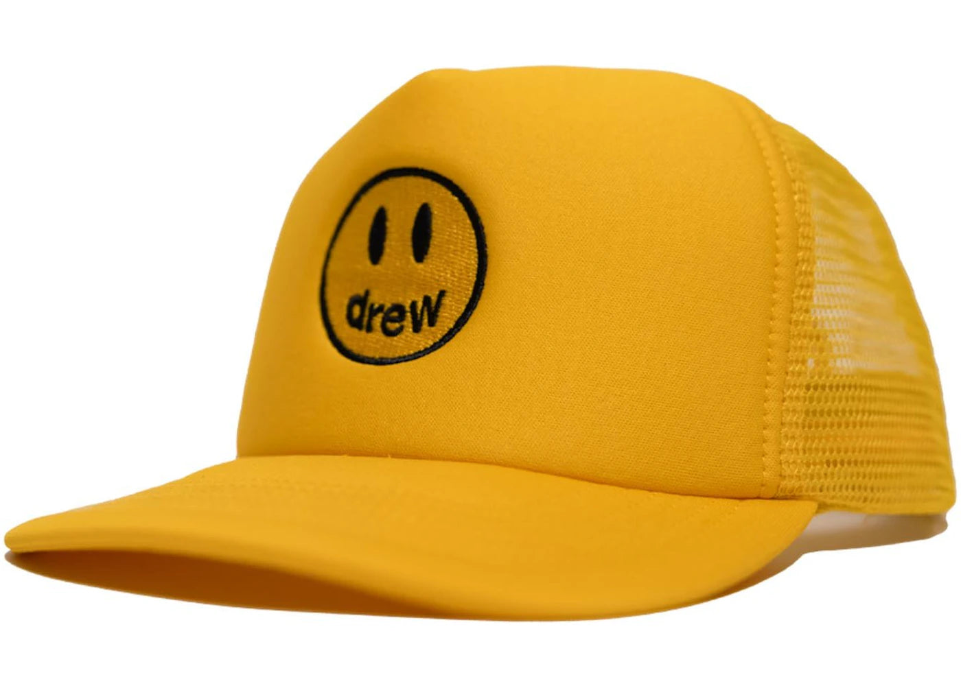 drew house mascot trucker hat golden yellow