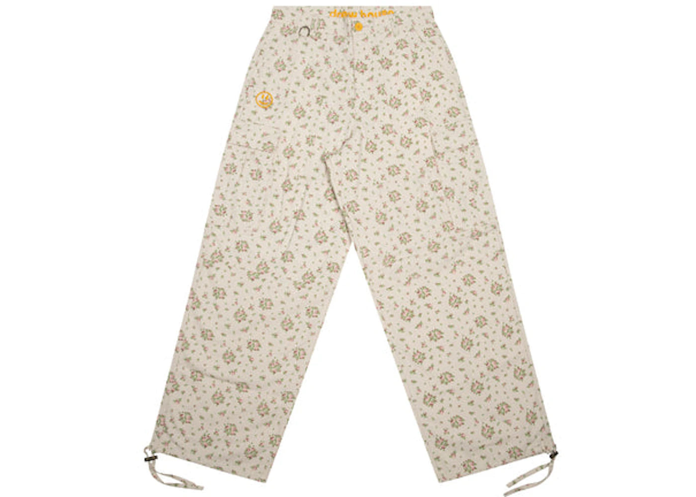 drew house ripstop oversized cargo pant ditsy floral