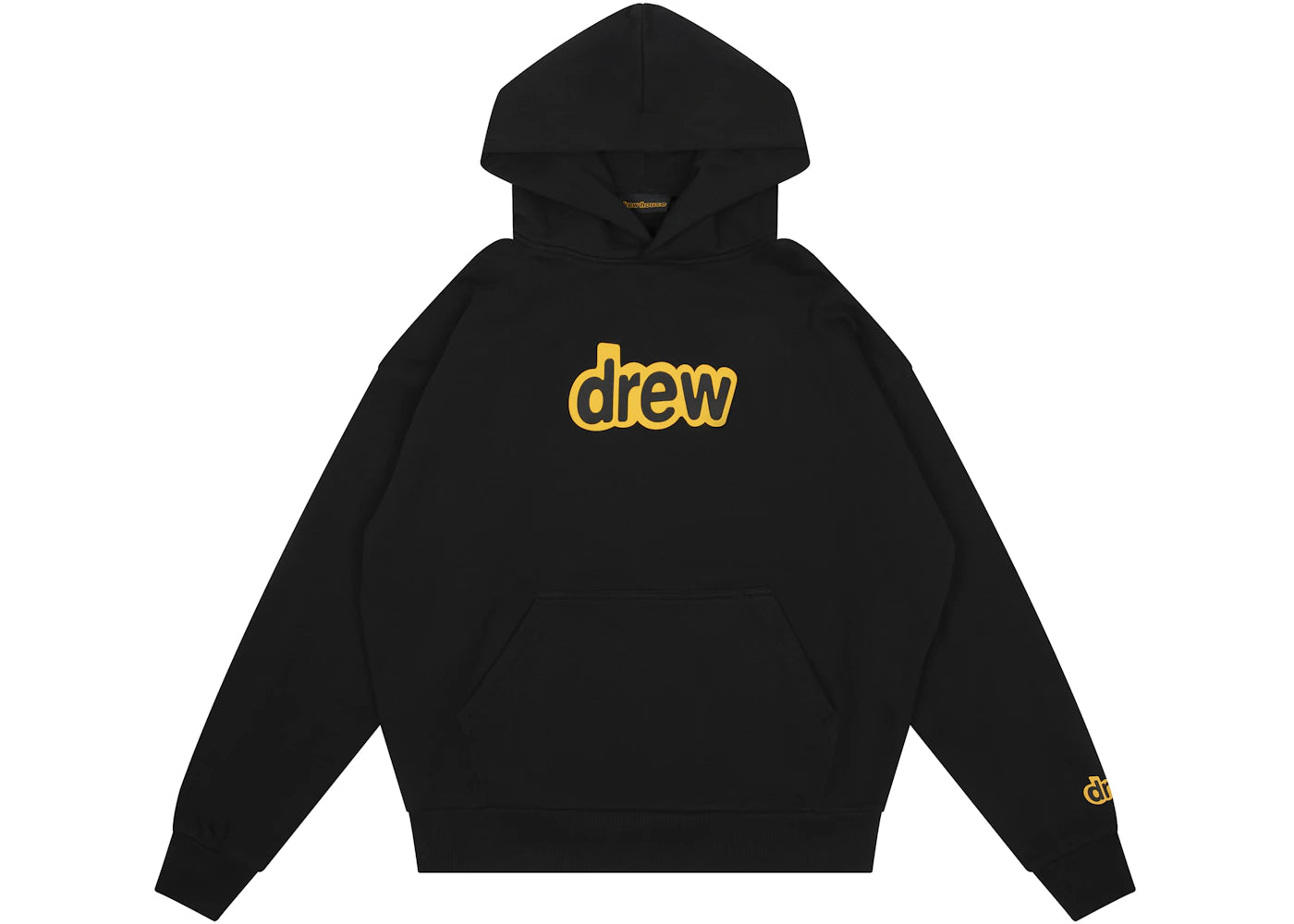 drew house secret hoodie black