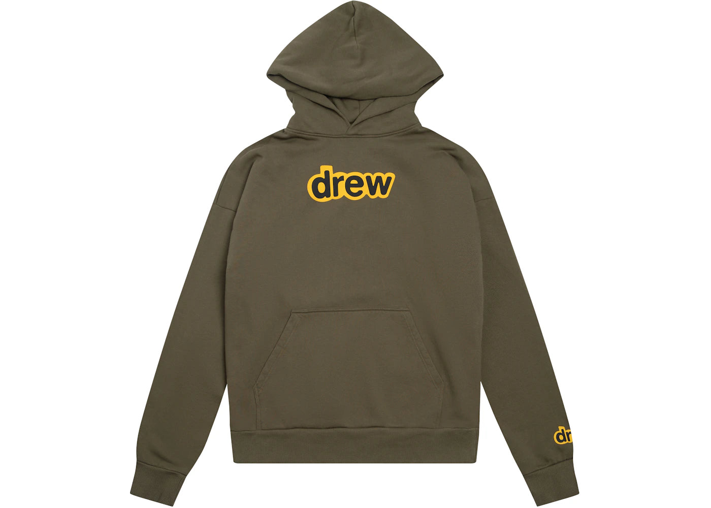 drew house secret hoodie midnight olive