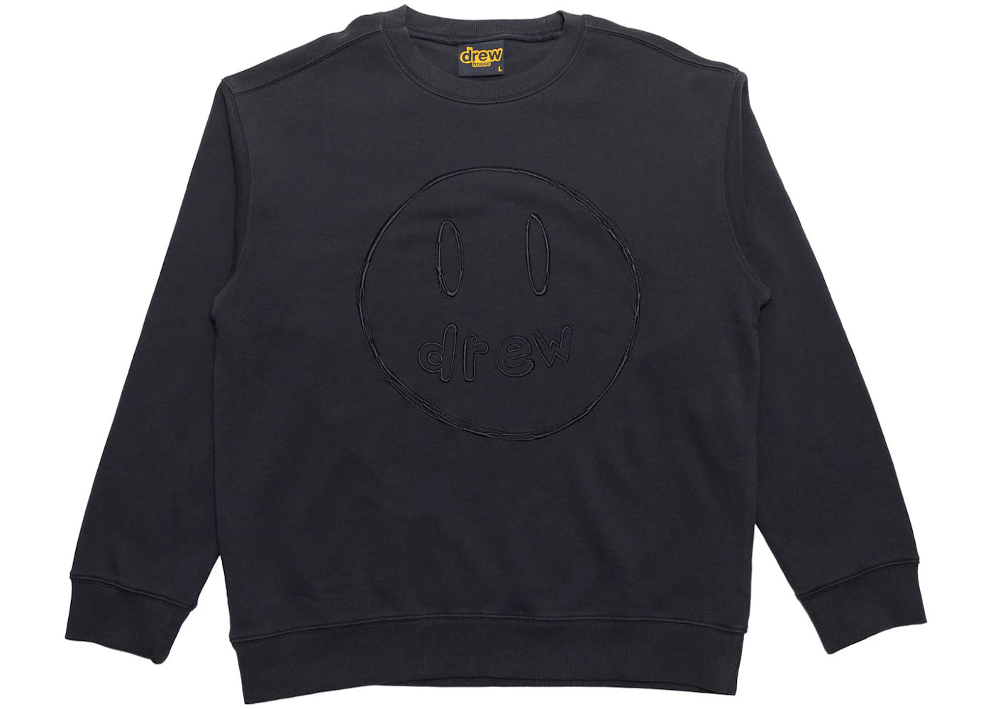 drew house sketch mascot crewneck black