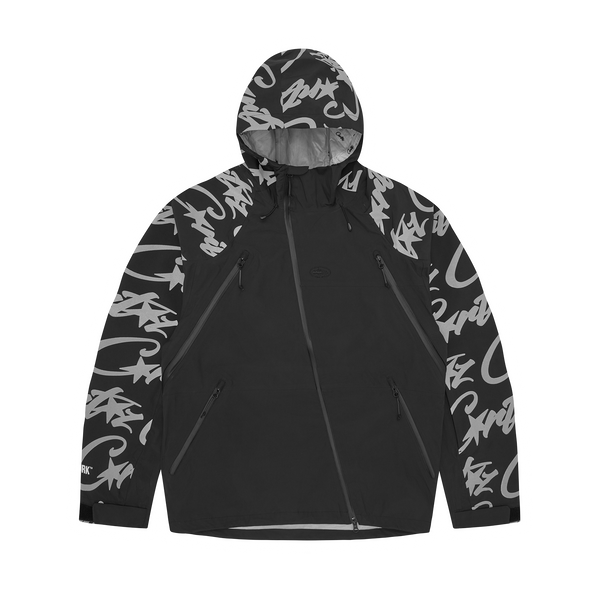 Corteiz Elitework Shell Jacket V2 Black – Side Kicks
