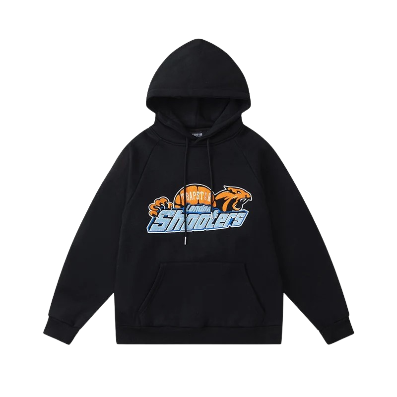 Trapstar London Shooters Hoodie Black/Orange