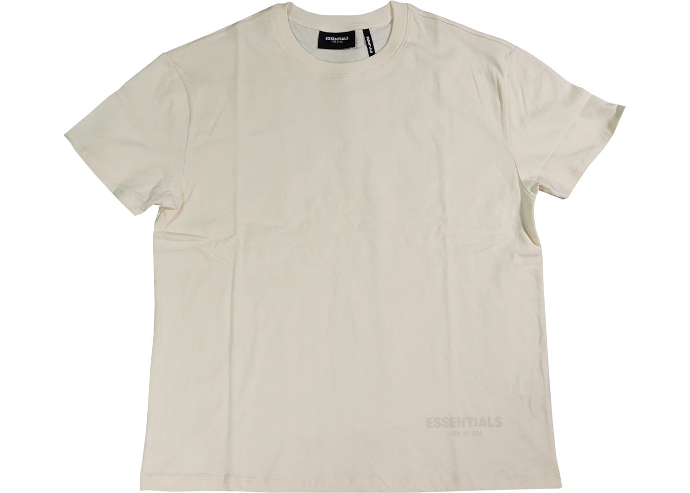 Fear of God Essentials 3M Logo Boxy T-shirt Butter Cream