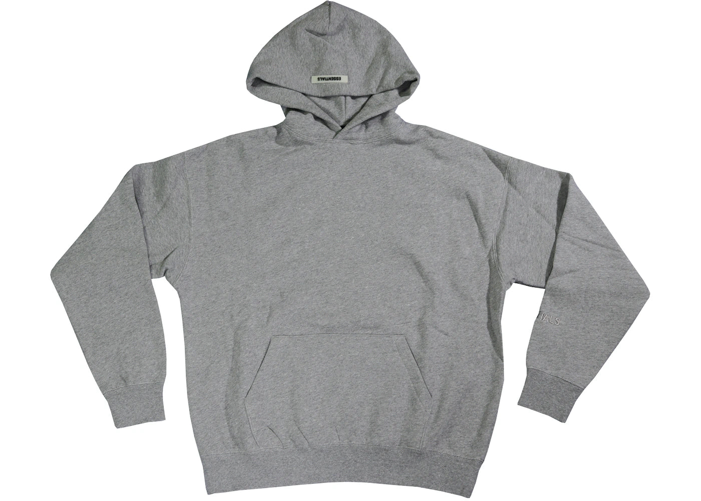 Fear of God Essentials 3M Logo Pullover Hoodie Dark Heather Grey/Grey