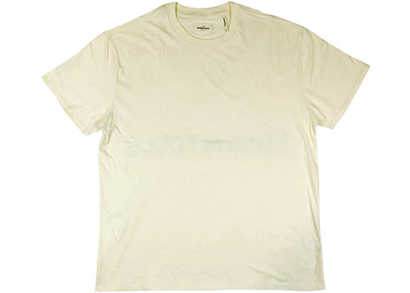 Fear of God Essentials Boxy Graphic T-shirt Cream