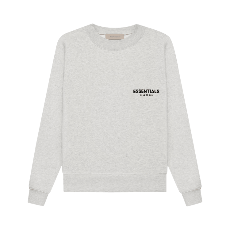 Fear of God Essentials Crewneck 'Light Oatmeal' - Side Kicks