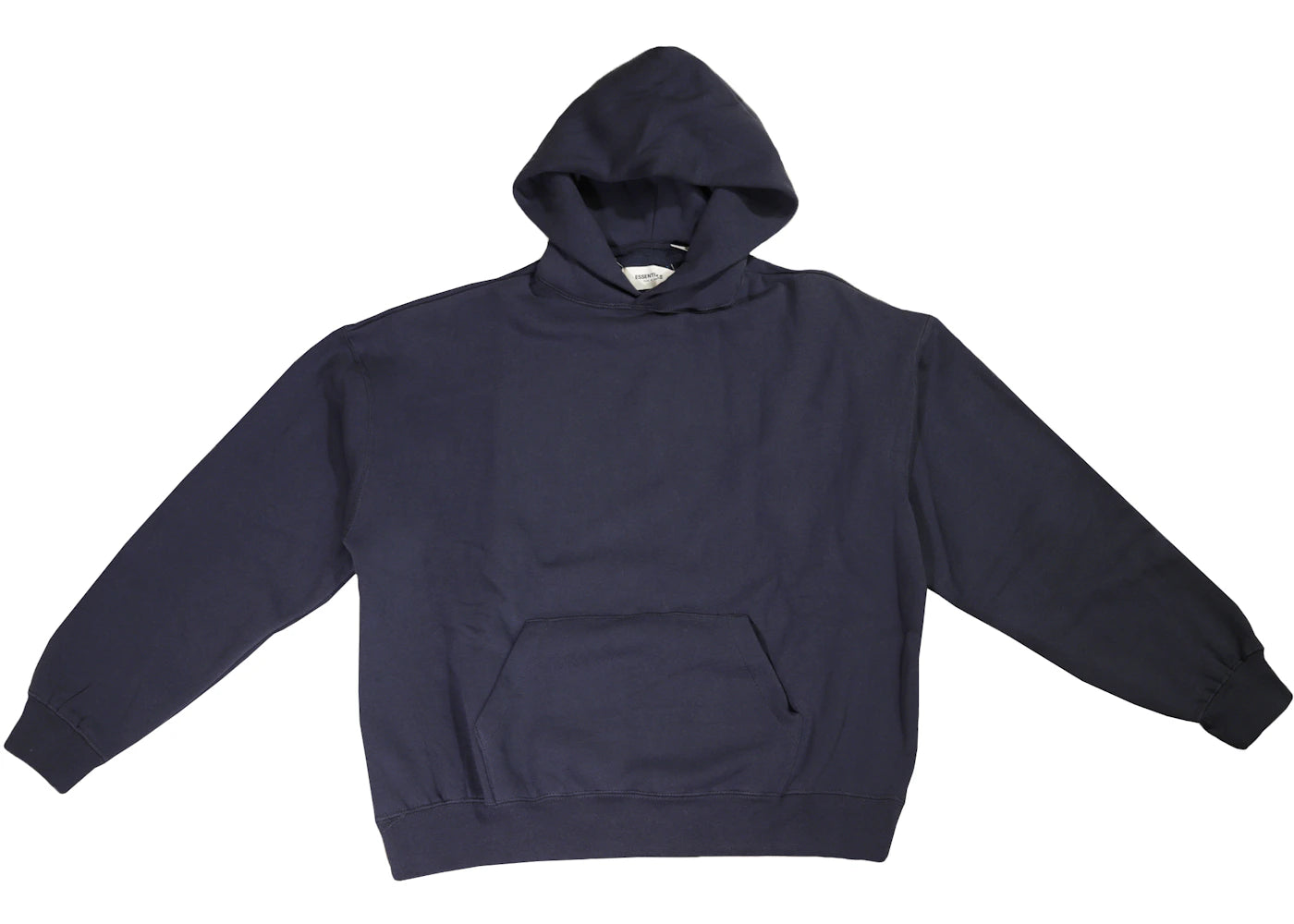 Fear of God Essentials Graphic Pullover Hoodie Navy