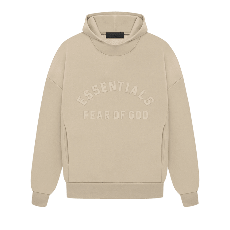 Fear of God Essentials Hoodie 'Dusty Beige' - Side Kicks