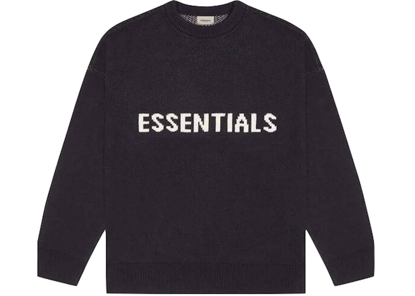 Fear of God Essentials Knit Sweater Dark Slate/Stretch Limo/Black