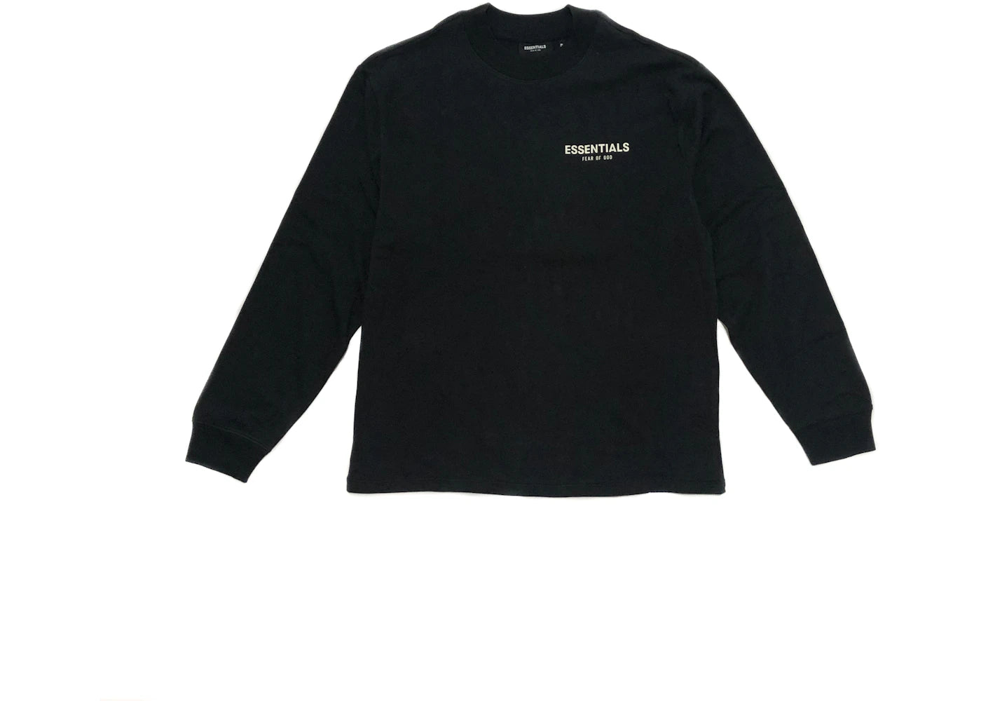 Fear of God Essentials Long Sleeve Photo T-shirt Black