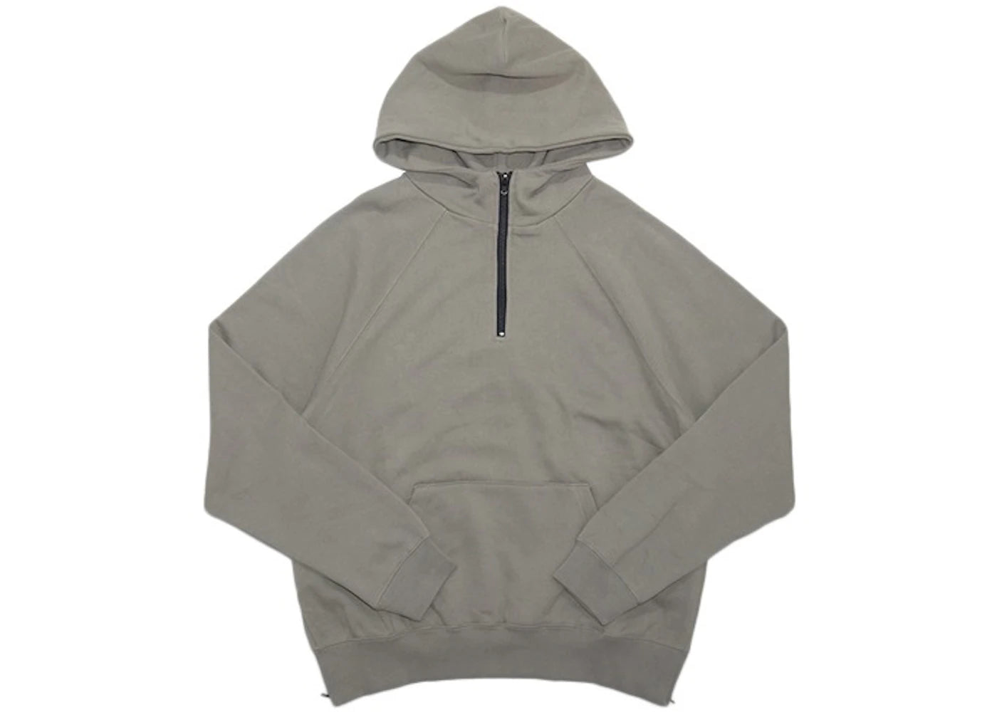 Fear of God FOG Essentials Half Zip Pullover Hoodie Wild Dove