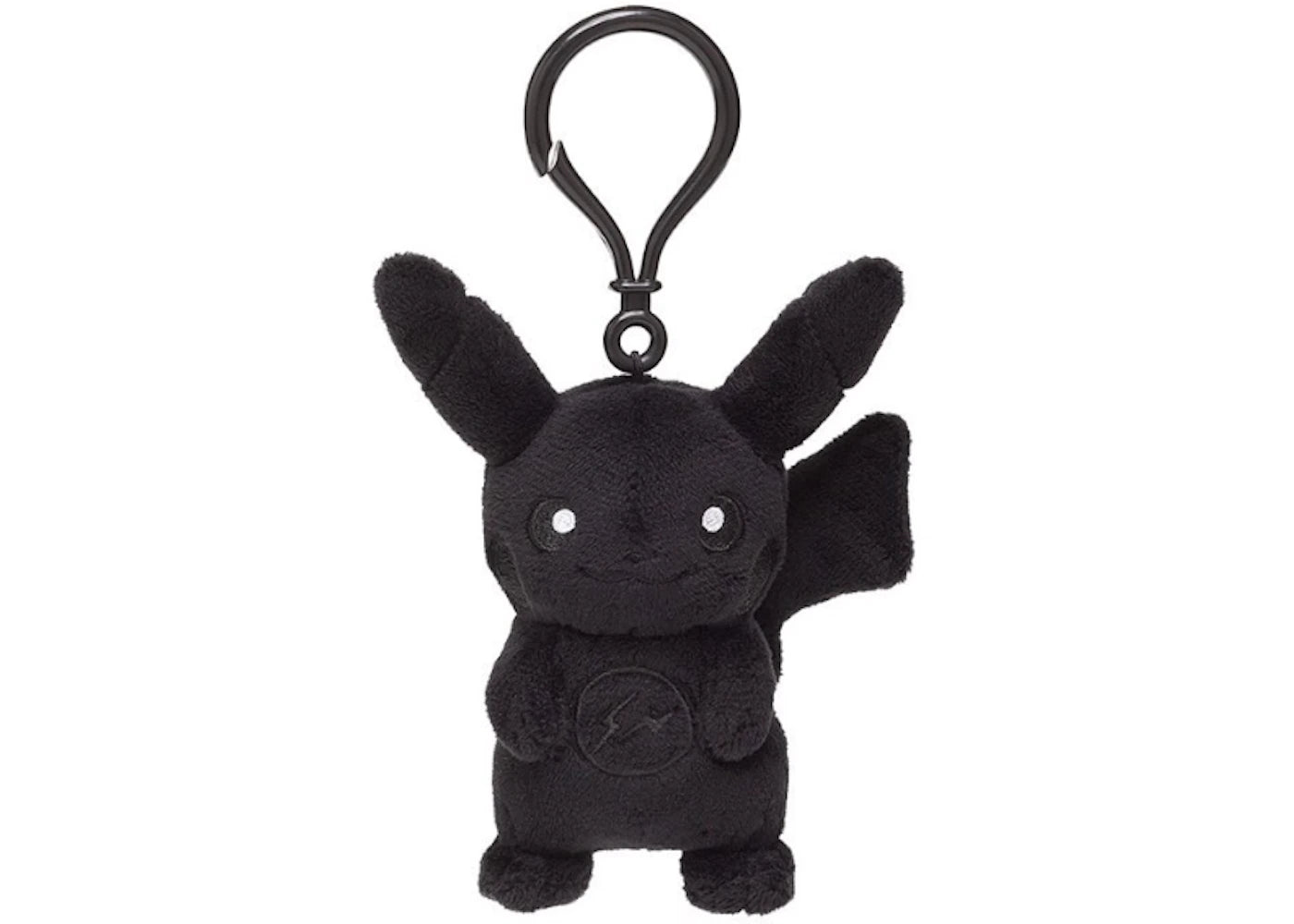 Fragment x Pokemon Pikachu P025 Thunderbolt Project Mascot Keychain Black