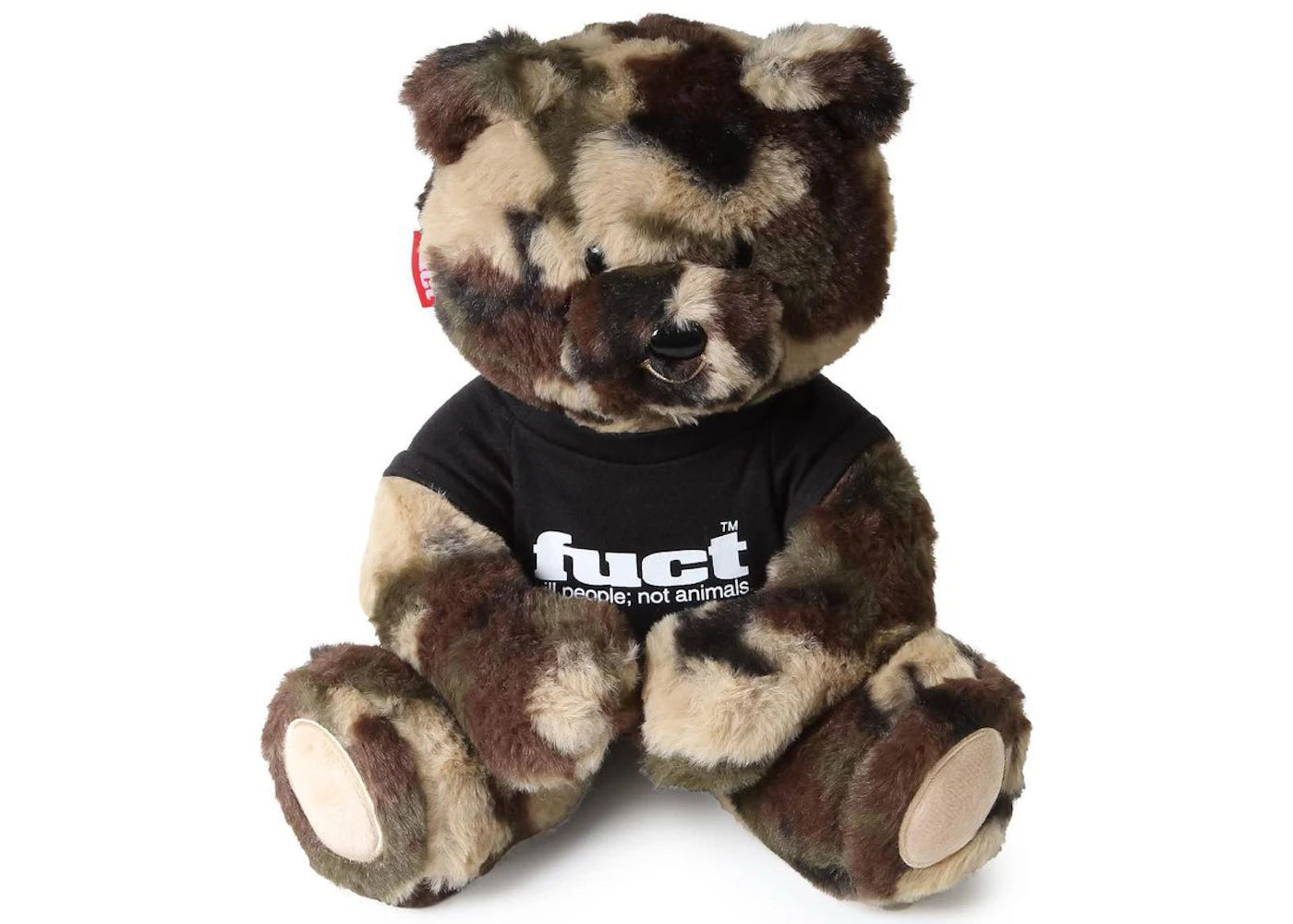 Fuct Kill People; Not Animals Plush Camoflage