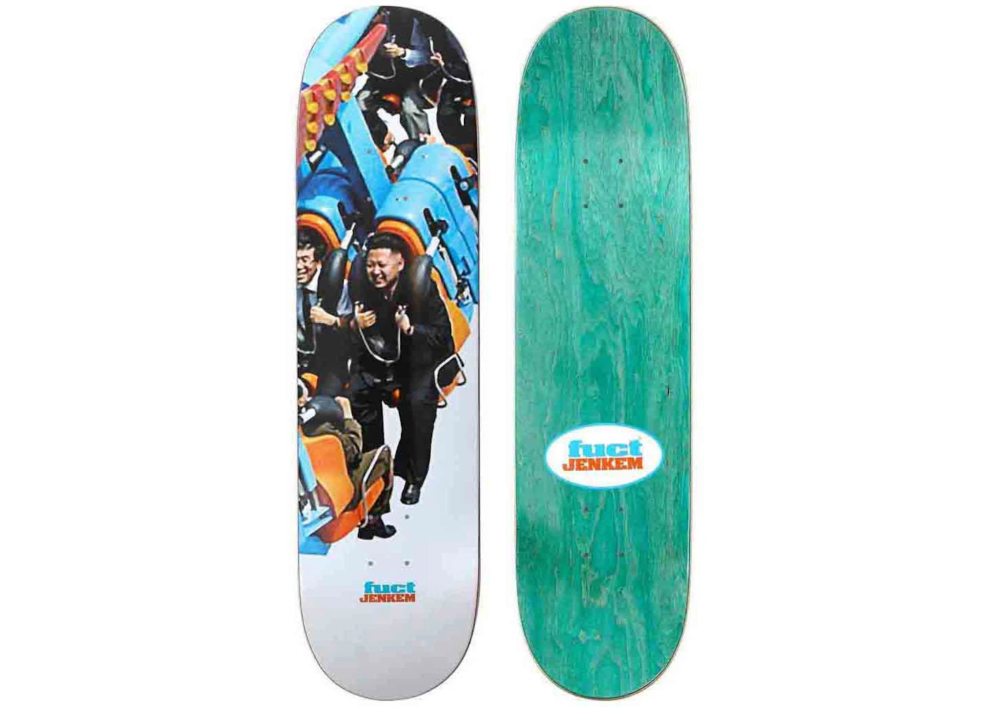 Fuct x Jenkem Mag Skateboard Deck