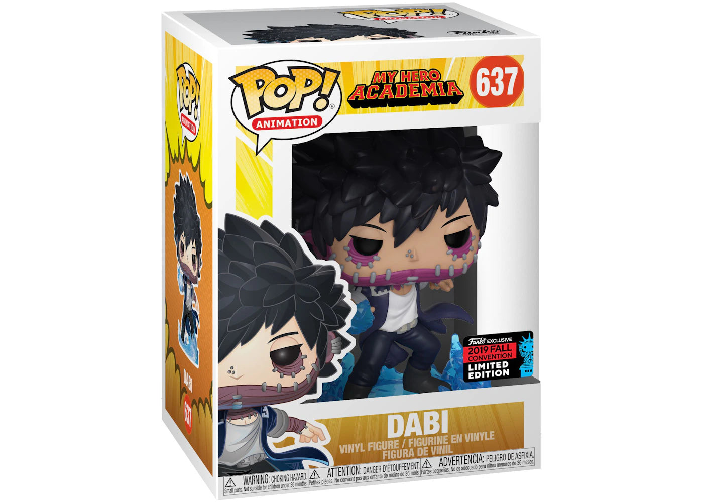 Funko Pop! Animation My Hero Academia Dabi Fall Convention Figure #637