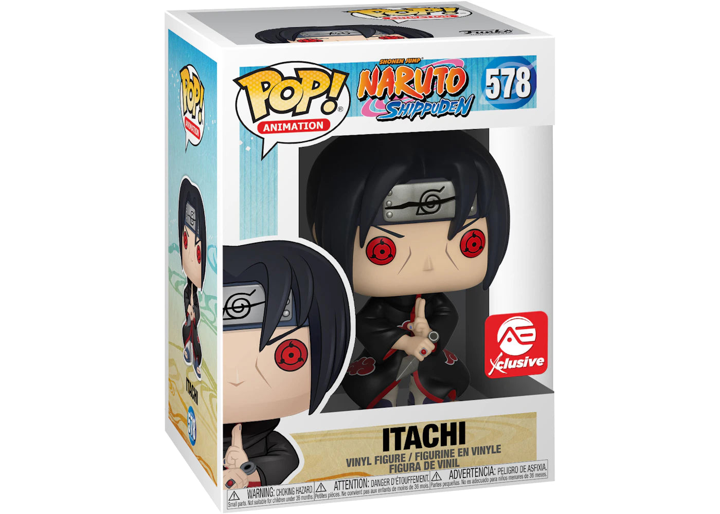 Funko Pop! Animation Naruto Shippuden Itachi AEC Exclusive Figure #578