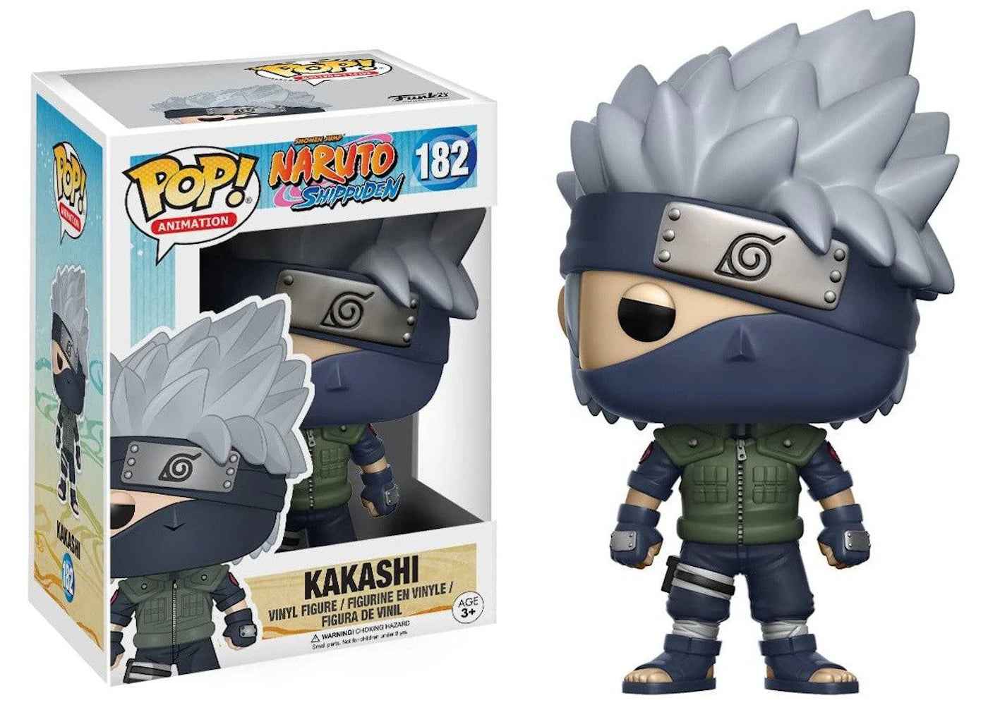 Funko Pop! Animation Naruto Shippuden Kakashi Figure #182