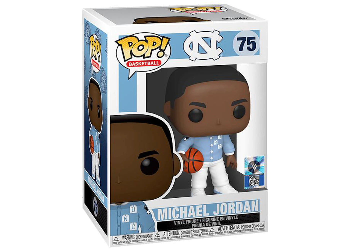 Funko Pop! Basketball Michael Jordan UNC Warm Up Figure #75