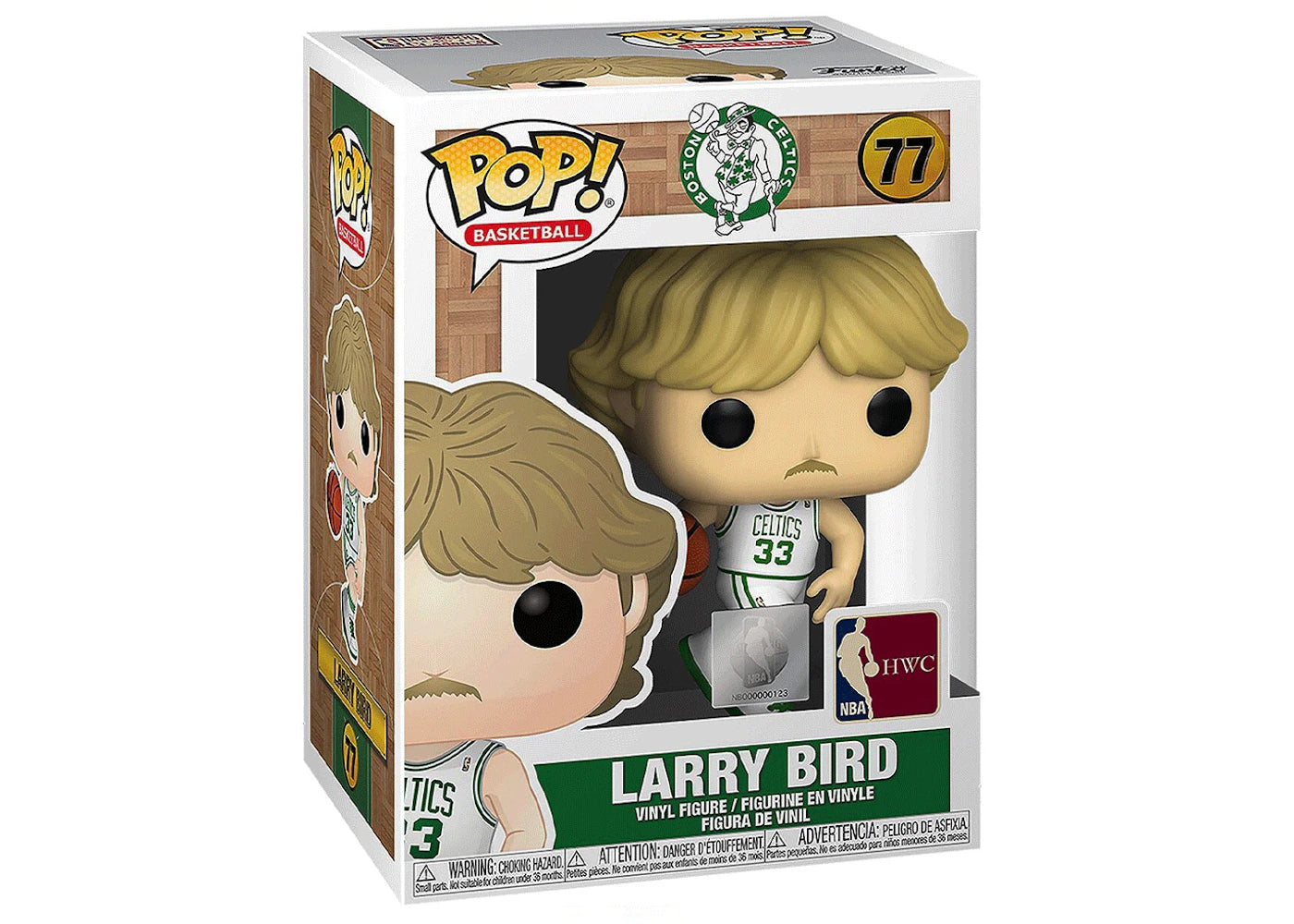 Funko Pop! Basketball NBA Larry Bird Figure #77