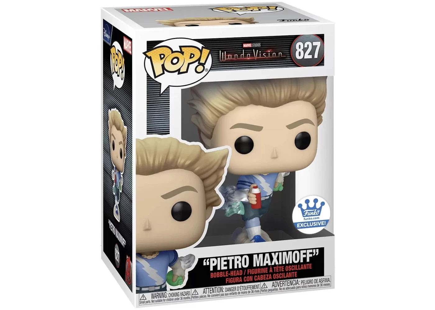 Funko Pop! Marvel WandaVision Pietro Maximoff Funko Shop Exclusive Figure #827